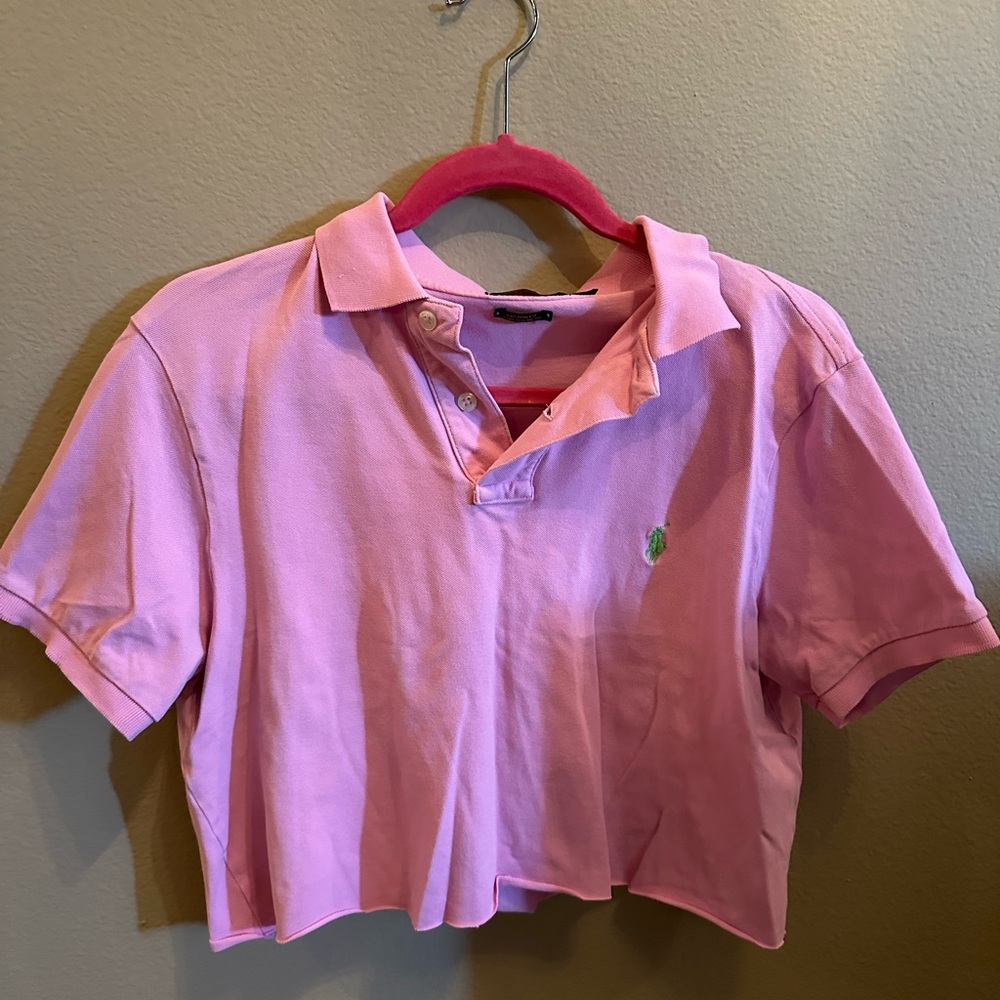 Ralph Lauren Light Pink Polo Shirt